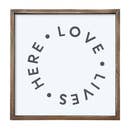 Wood Sign - Love Lives Here